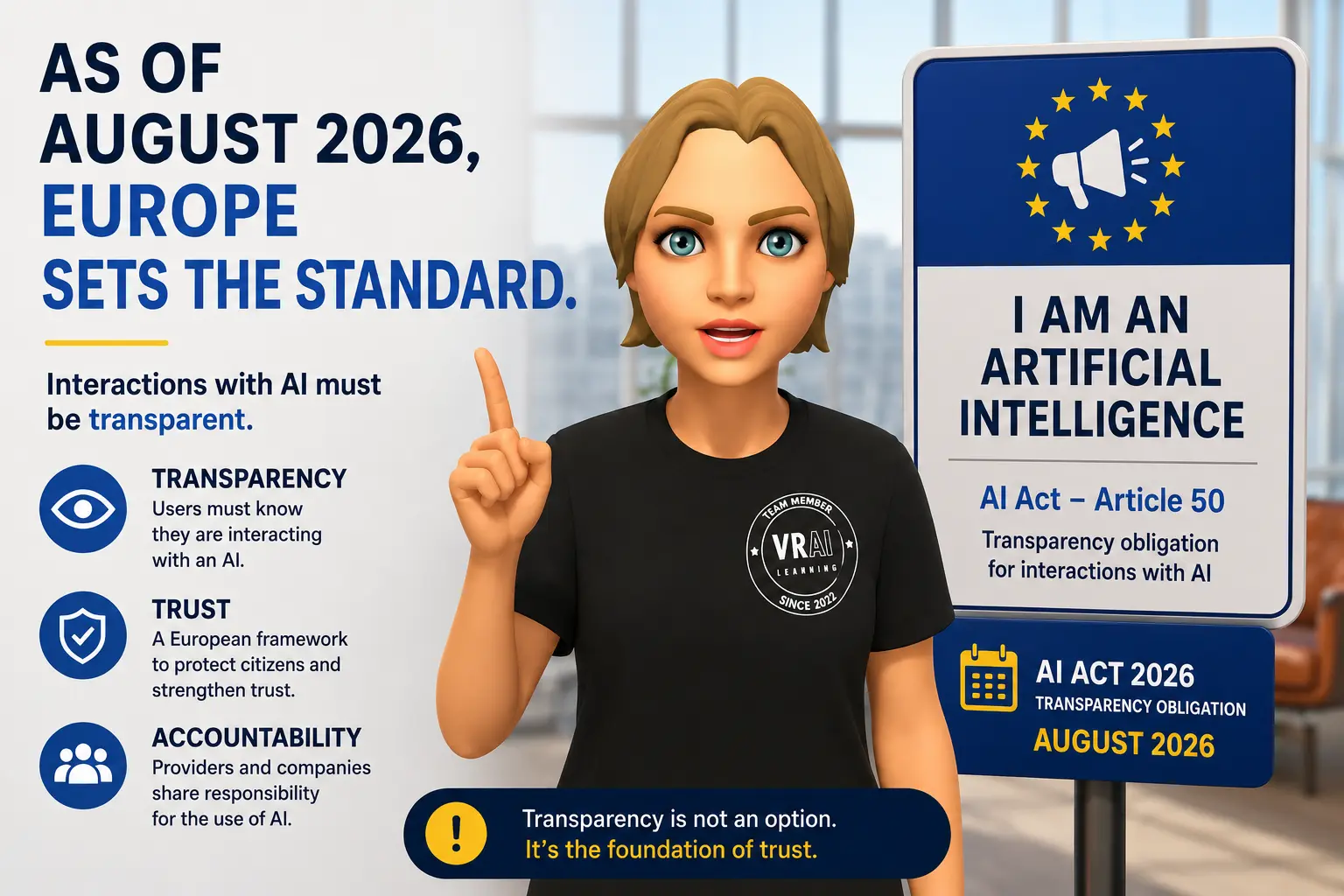 IA act rules for avatars IA deepfakes